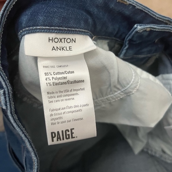 Paige Hoxton High Rise Skinny Jeans - Picture 11 of 13